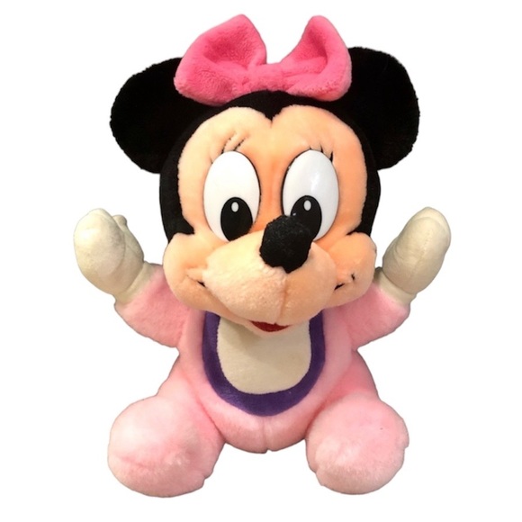 Disney Other - Disney Baby Minnie Mouse Plush Stuffed Animal Toy
